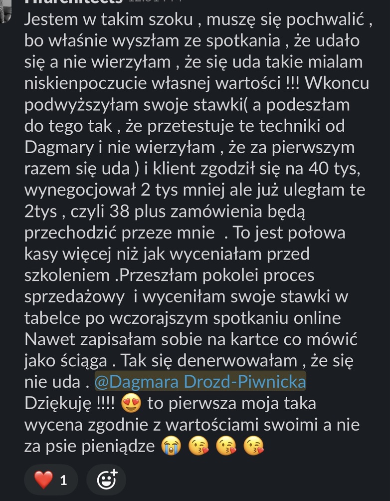 Opinia Dagmara Piwnicka-Drozd