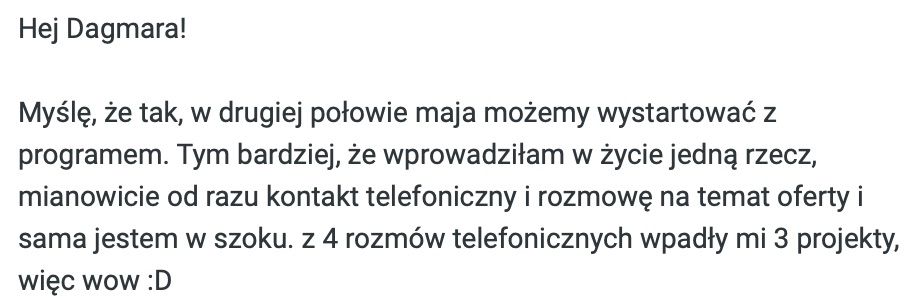 Opinia Dagmara Piwnicka-Drozd