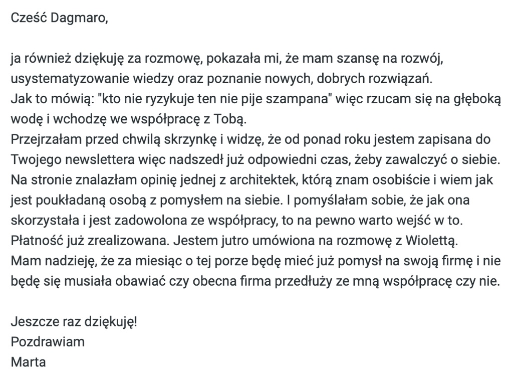 Opinia Dagmara Piwnicka-Drozd